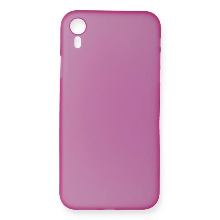 Apple İphone Xr Kılıf Pp Ultra İnce Kapak - Pembe