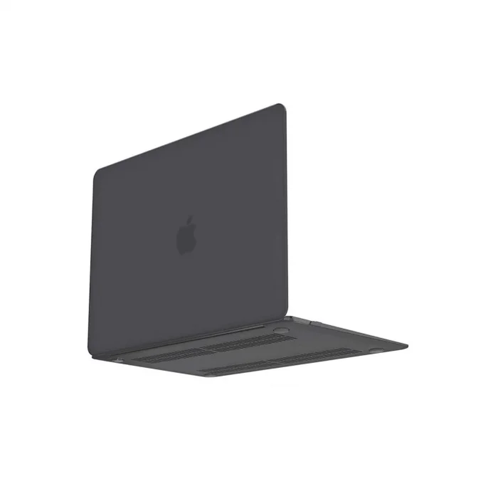 Apple Macbook Air 13.3 Macbook Buzlu Kapak - Füme