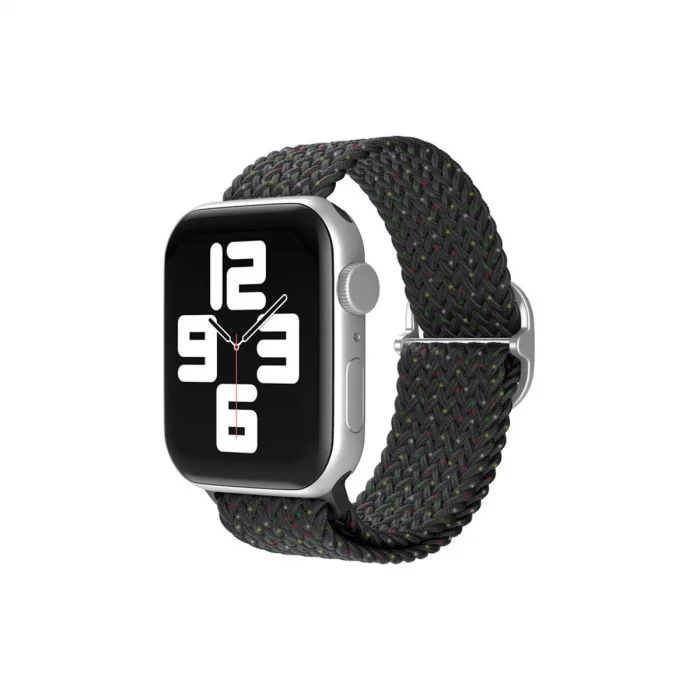 Apple Watch 38mm  Kordon (saat Değildir) - Benekli Siyah