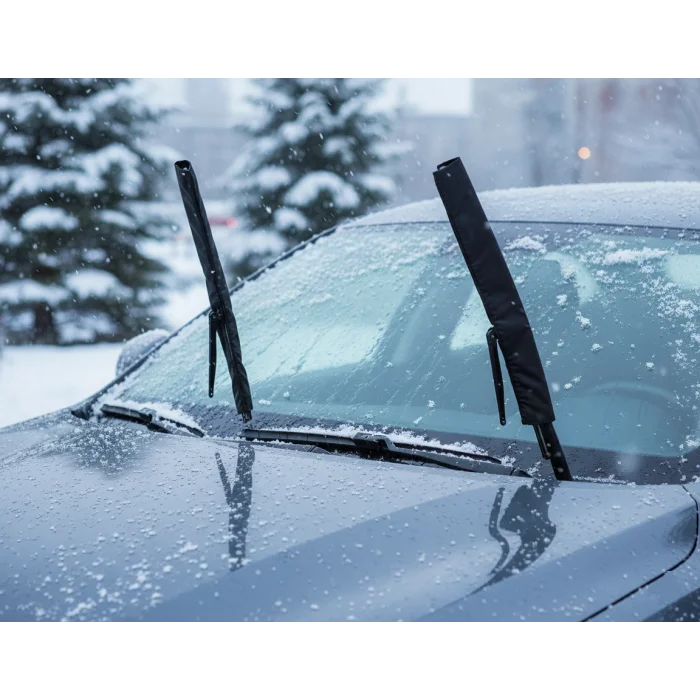 Araba Silecek Koruma Kılıfı – Karlı ve Buzlu Havaya Dayanıklı, Pratik Tak-Çıkar Kullanım