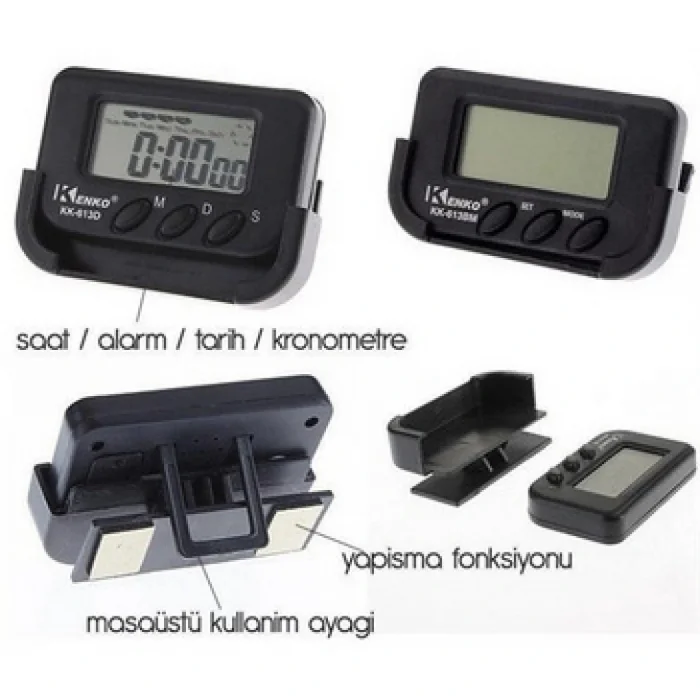 Araç İçi Dijital Saat (5047)