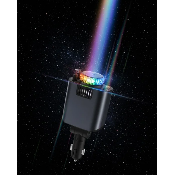 Araç İçin Hızlı Şarj Destekli Nemlendirici ve Koku Difüzörü