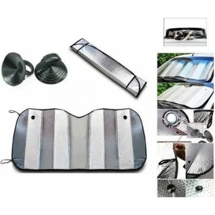 Araç Ön Cam Güneşlik Katlanabilir UV Koruma Ford Focus Renault Megane Skoda Superb Honda Civic