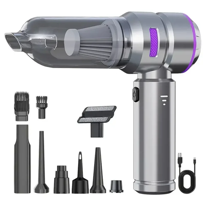 Araç Süpürgesi Kablosuz El Süpürgesi – 16000 Pa Fırçasız Motor (5047)