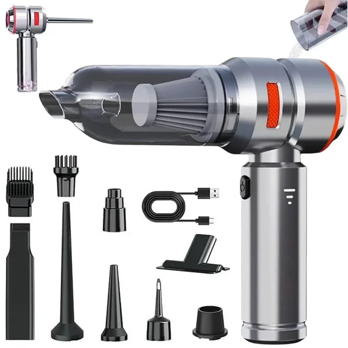 Araç Süpürgesi Kablosuz El Süpürgesi – 16000 Pa Fırçasız Motor (5047)