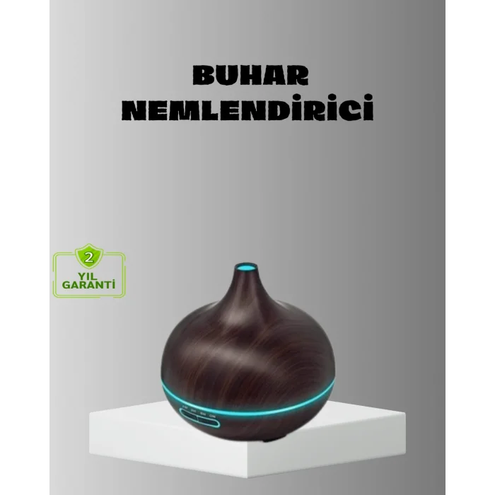 Aromaterapi Difüzörü 550 ml Ultrasonik Nemlendirici Otomatik Kapanma Özellikli