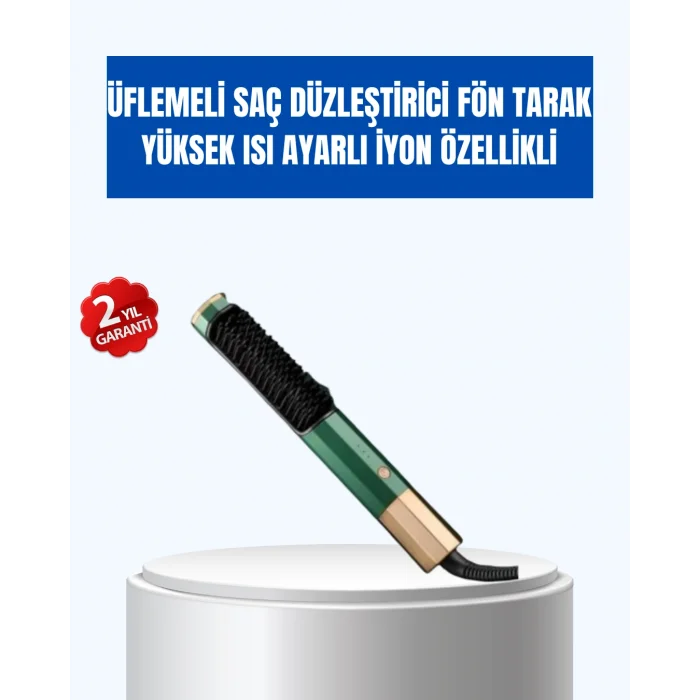 Ayarlanabilir Isı Kontrollü Saç Şekillendirme Seti – Tüm Saç Tipleri İçin Uygun