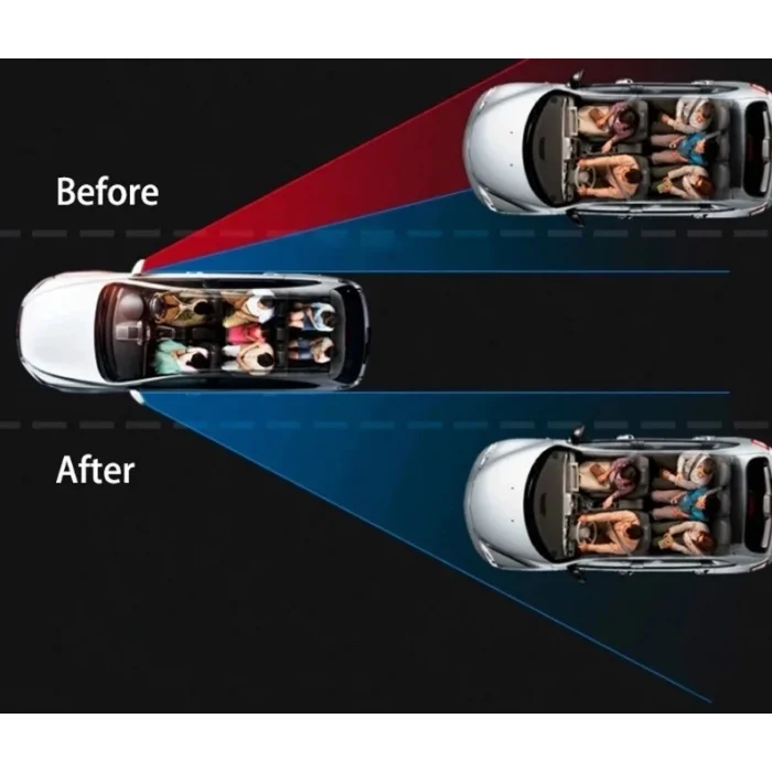 Ayarlanabilir Kör Nokta Aynası Siyah 2 Adet (5047)