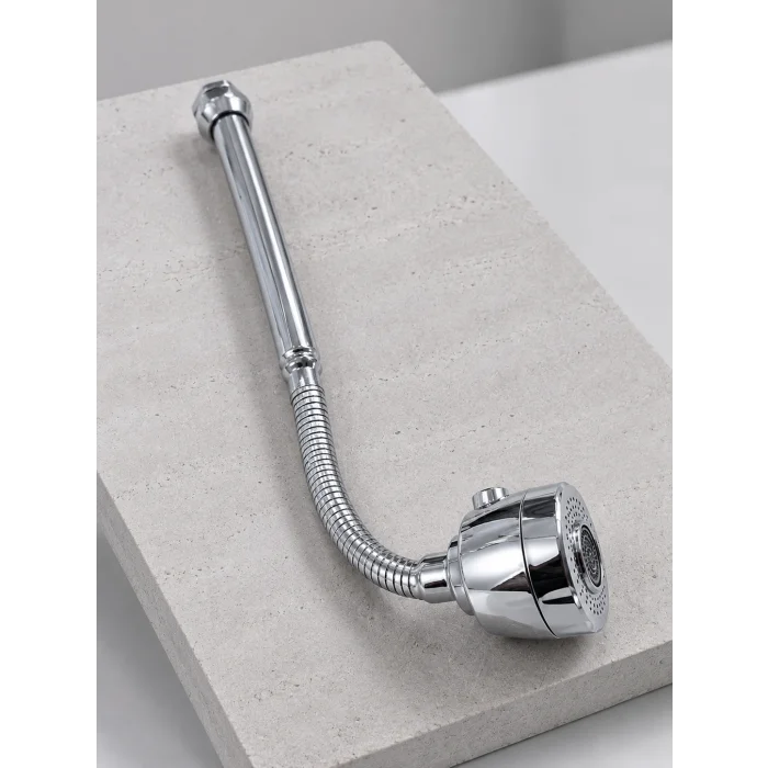 Ayarlanabilir Musluk Başlığı Esnek Spiral Hortumlu Lavabo Uzatma Aparatı