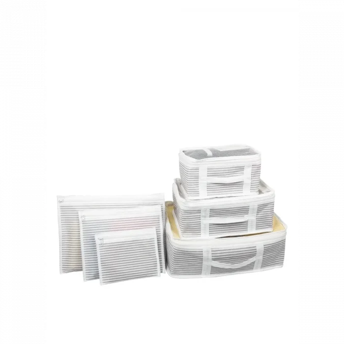 Bavul İçi Organizer Seti  Yatak Odası Organizer Set  Makyaj Organizer Mini Hurçlar (6 Parça)