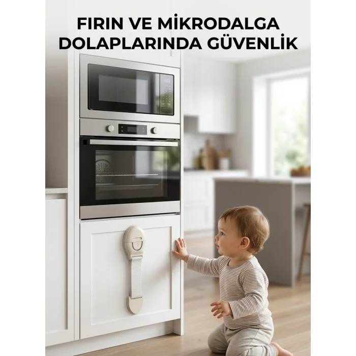 Bebek Güvenlik Dolap Kilidi Çok Amaçlı Çocuk Emniyet Kilit Sistemi
