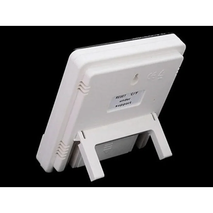 Bebek Odası Masaüstü Dijital Termometre Nem Ölçer Higrometre Saat (5047)