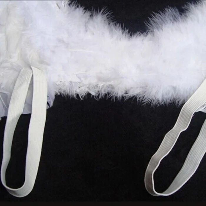 Beyaz Renkli Orta Boy Çocuk Melek Kanadı 50x35 cm (5047)