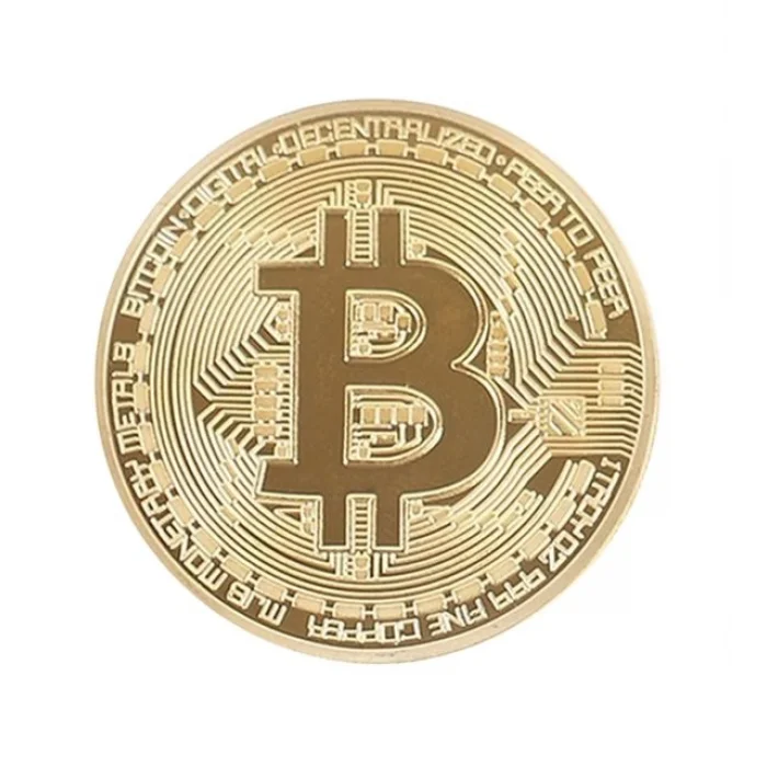 Bitcoin Madeni Hatıra Parası Hediyelik Para