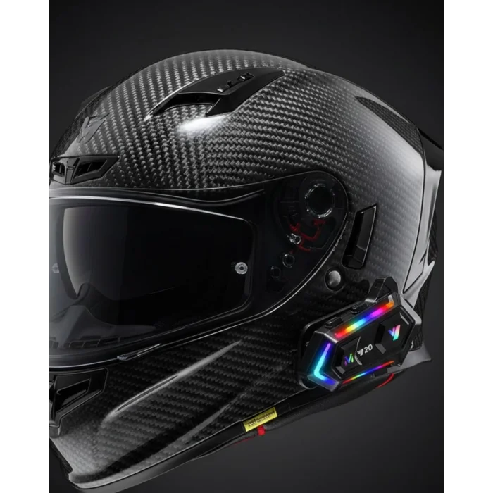 Bluetooth 5.3 Gürültü Engelleyici Kask İçi Intercom 25 Saat Kullanım