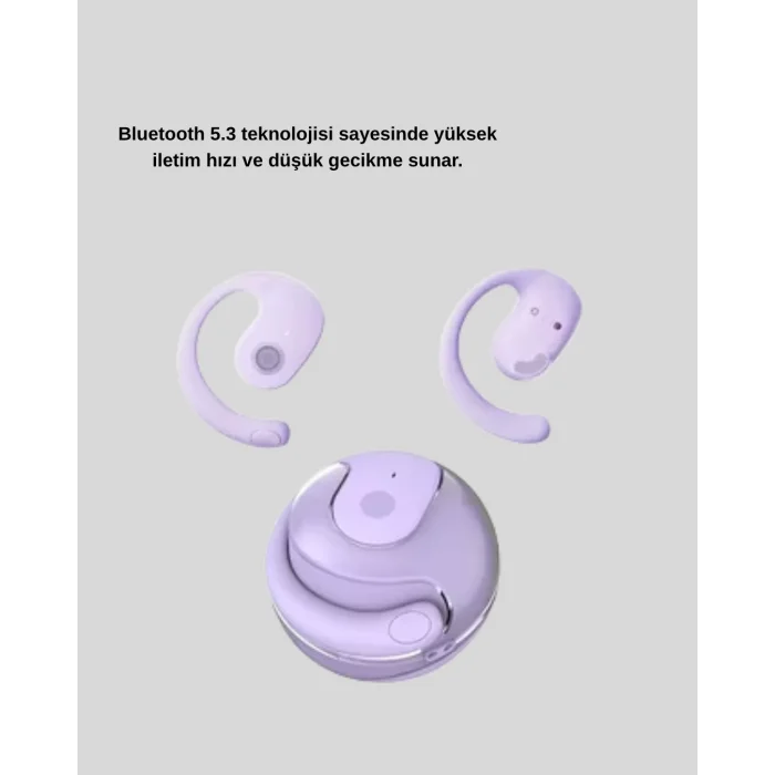 Bluetooth 5.3 S05 Kablosuz Kulaklık IPX4 Spor Uyumlu Suya Dayanıklı Stereo