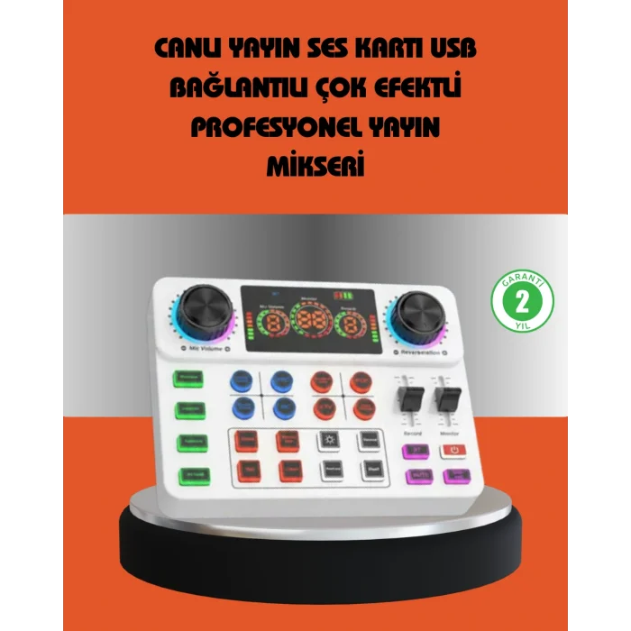 Bluetooth Bağlantılı Karaoke ve Yayın Ses Kontrol Ünitesi