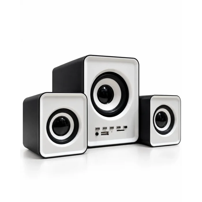 Bluetooth Bağlantılı Kumandalı Multimedya Ses Sistemi