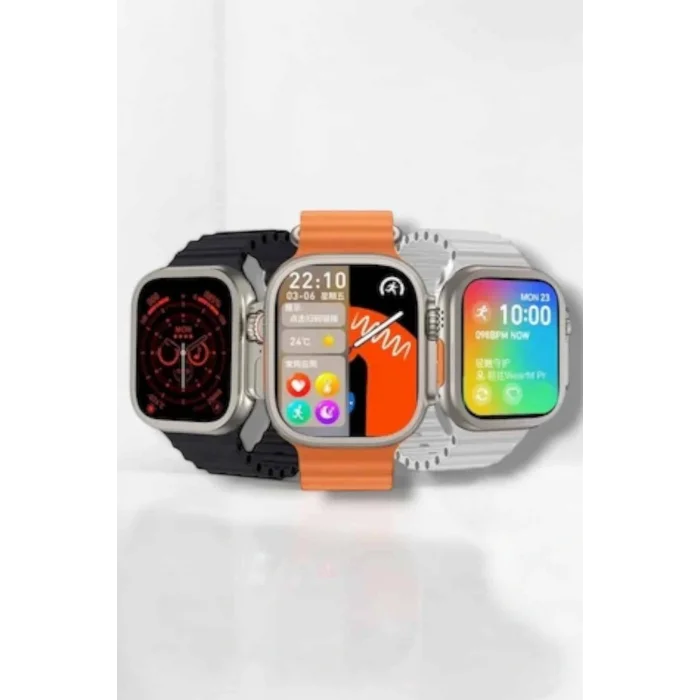 Bluetooth Bağlantılı Nabız, Kan Basıncı, Oksijen Ölçer Akıllı Saat