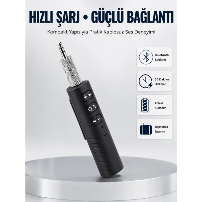 Bluetooth Destekli Ses Alıcısı – Eski Cihazlarınıza Yenilik Katın