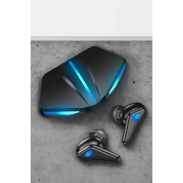 Bluetooth Oyuncu Kulaklığı Led Işıklı Kablosuz ANC Özelliği