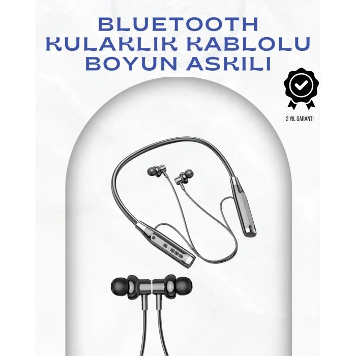 Boyun Askılı Kablosuz Kulaklık – 120 Saat Kesintisiz Müzik Keyfi