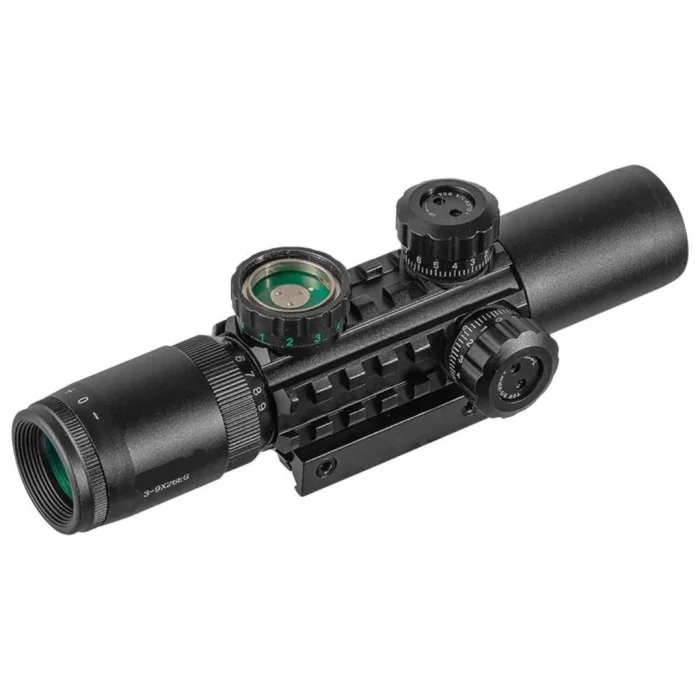 C3-9X26 EG Raylı Çift ışıklı Av ü  11mm/22mm