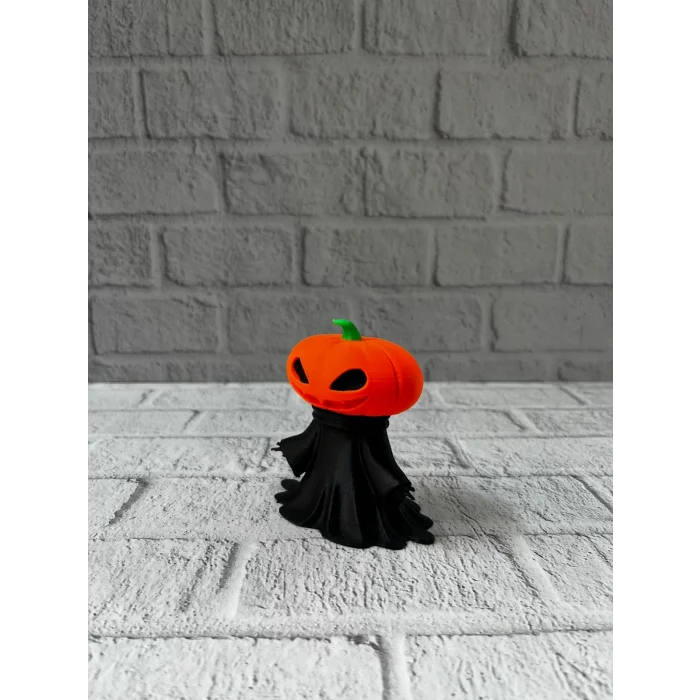 Cadılar Bayramı Temalı Balkabağı Figür 9cm Dekor Objesi