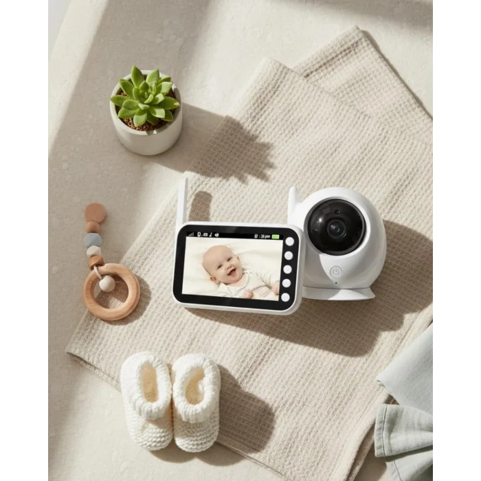 Canlı İzleme Özellikli Ortam Dinlemeli Bebek Monitörü
