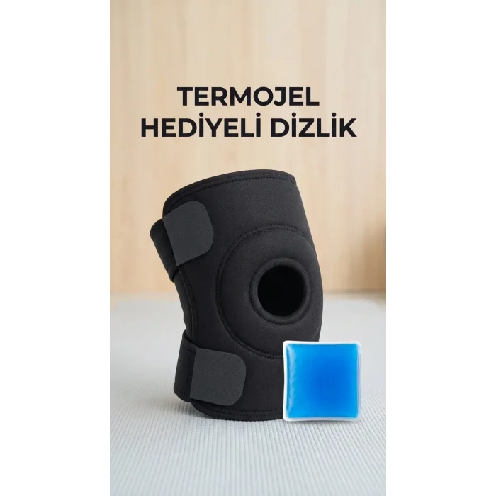 Çapraz Bağlı Sporcu Destekli Diz Korsesi Menisküs Ağrısı İçin