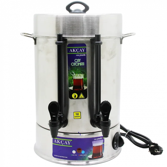 ÇAY OTOMATI 160 BARDAK SEMAVER ELEKTRİKLİ ÇAY MAKİNESİ ( MARKA DEĞİŞKENLİK GÖSTEREBİLİR )  (5047)