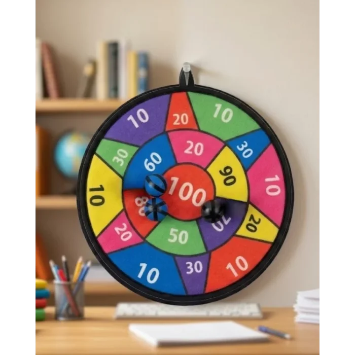 Çocuk Dart Oyunu Cırtlı Toplu Güvenli Eğlence ve Beceri Geliştirici