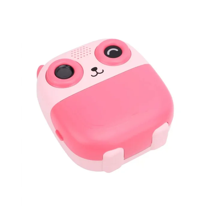 Çocuklar İçin Baskılı Mini Kamera 6 Kalem 5 Kağıt Rulosu Hediyeli Eğlenceli Fotoğraf Makinesi