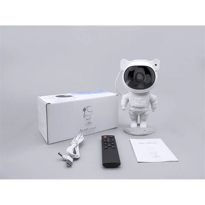 Çocuklara Özel Projeksiyon Astronot Lamba Speaker Sevimli