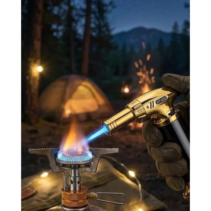 Çok Amaçlı Torch Pürmüz Çakmak Kamp Mutfak Hobi Kullanımlı