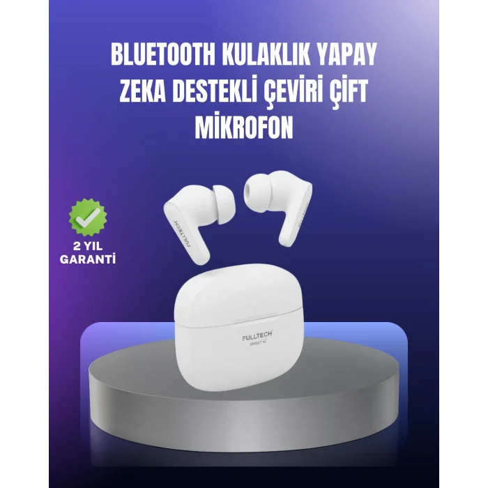 Çok Dilli İletişim Destekli Kablosuz Kulaklık Oyun ve Müzik Modlu