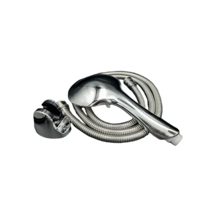 Çok Fonksiyonlu El Duşu Seti Kireç Önleyici Duş Başlığı Spiral Hortum Mafsallı Askı