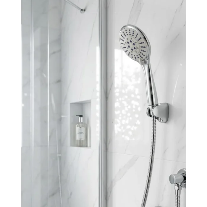 Çok Fonksiyonlu El Duşu ve Duş Hortumu Seti Mafsallı Tutacak Dayanıklı Hortum