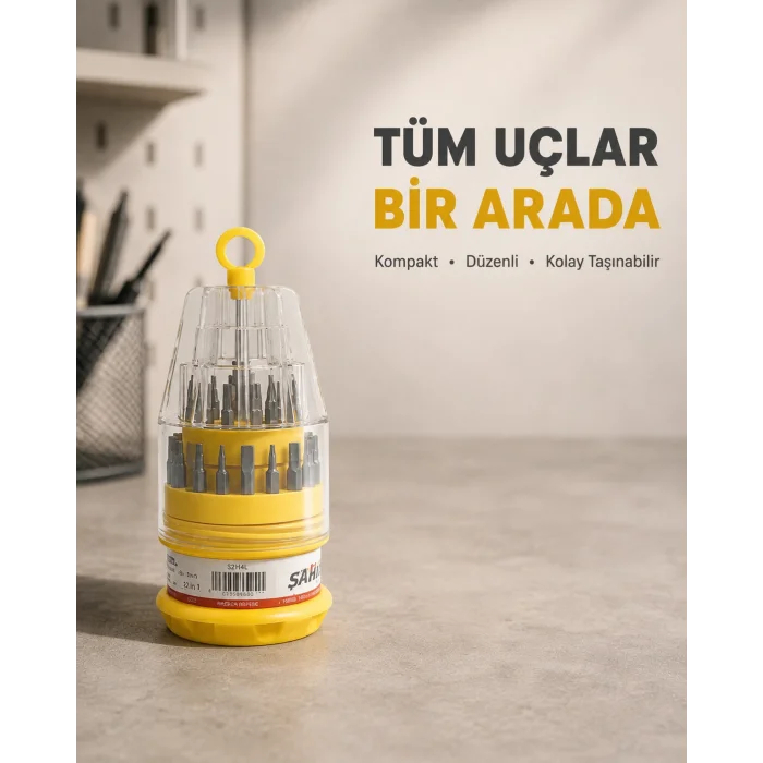 Çok Fonksiyonlu Tornavida Seti Telefon ve Bilgisayar Uyumlu