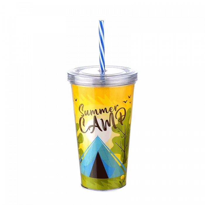 Cool Lime Bardağı - Limeshake Bardak 600 ML