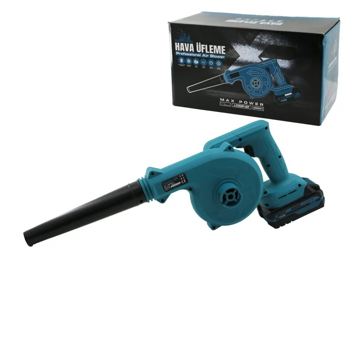 CORDLESS BL11 ŞARJLI HAVA ÜFLEME MAKİNE KÖRÜK - KOMPRESÖR 21V ÜFLEME HIZ = 2M3 / DAK. (5047)