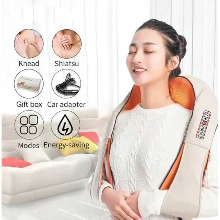 Darbeli Boyun Ve Omuz Masaj Şalı (5047)