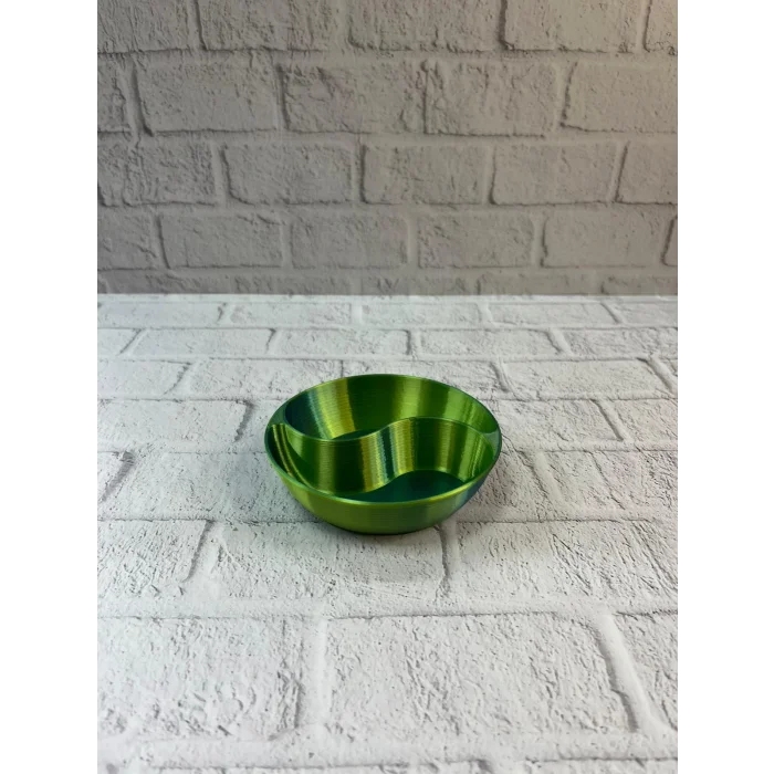 Dekoratif Yeşil Çerezlik Kase 4’lü Set 3x12 cm