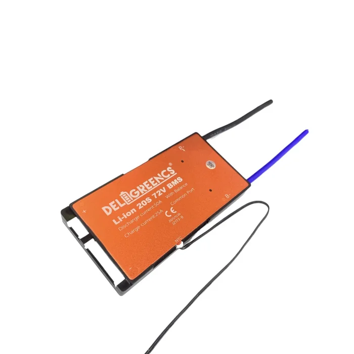 Deligreencs - 20S  50A LI-ION BMS KARTI SENSÖRLÜ ORTAK PORT
