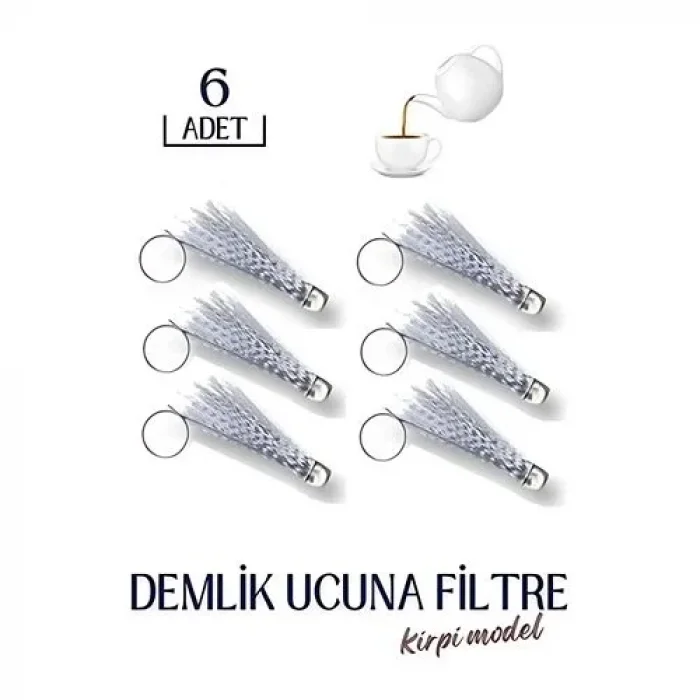Demlik Ucuna Pratik Filtre 6 Adet 718918