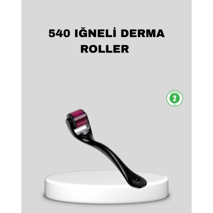 Derma Roller Titanyum İğneli Cilt Yenileyici – Akne ve Kırışıklık Karşıtı