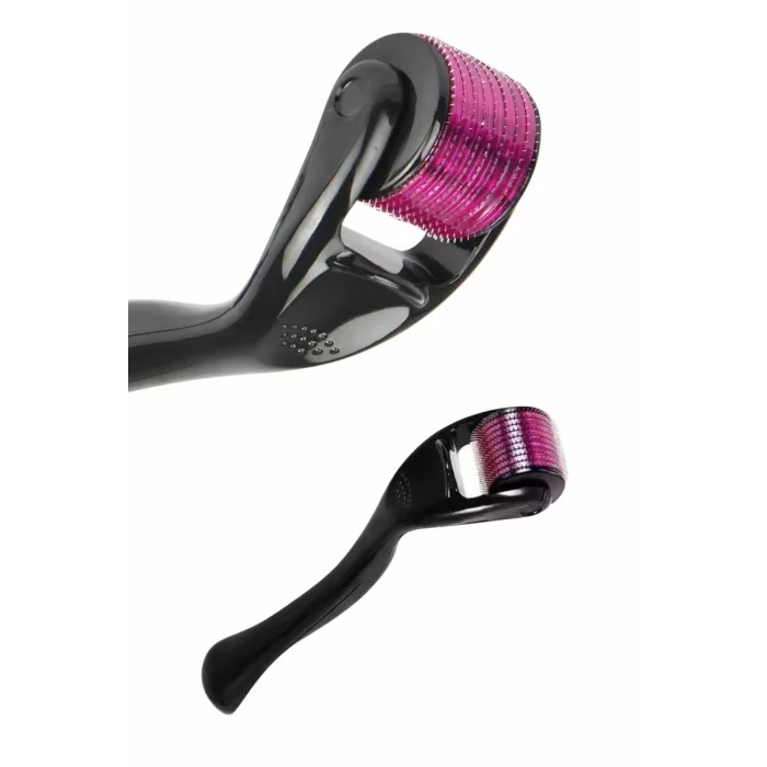 Dermaroller Titanyum 540 Iğneli 1 Mm Saç Kaş Sakal Serum Kullanıma Uygun