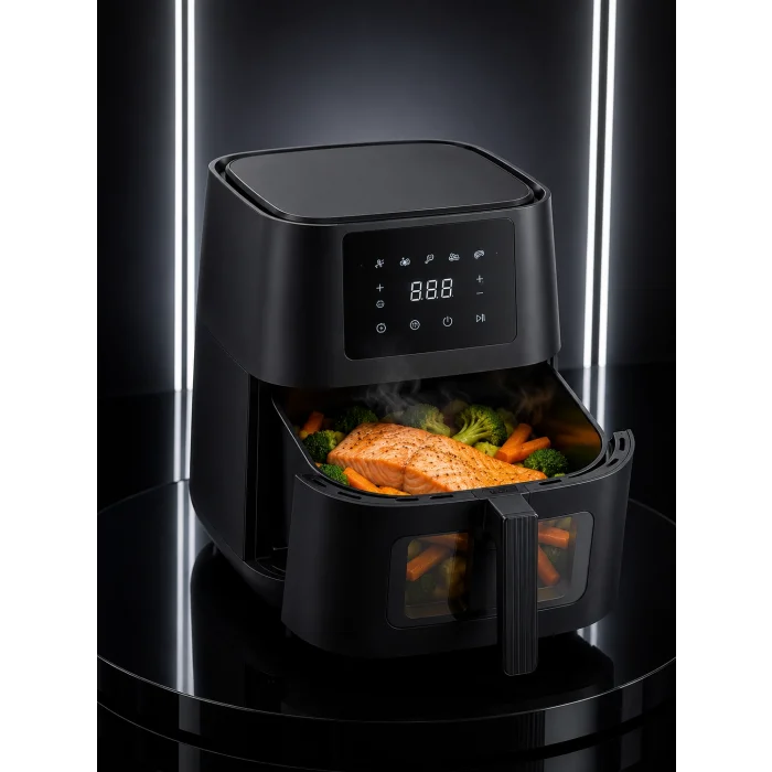 Dijital Dokunmatik Air Fryer Yağsız Sıcak Hava Fritözü