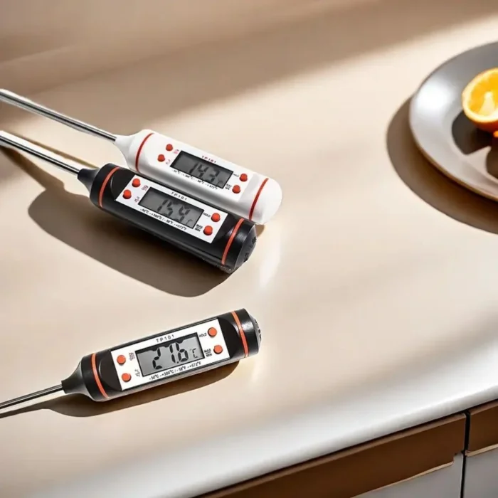 Dijital Gıda Termometresi Süt,Et,Yoğurt Mayalama,Mama Derecesi Ölçer Gıda Termometresi (5047)