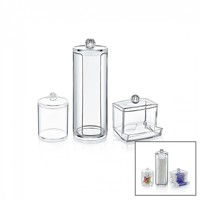 DİSK 3LÜ MAKYAJ ORGANİZER SET (5047)